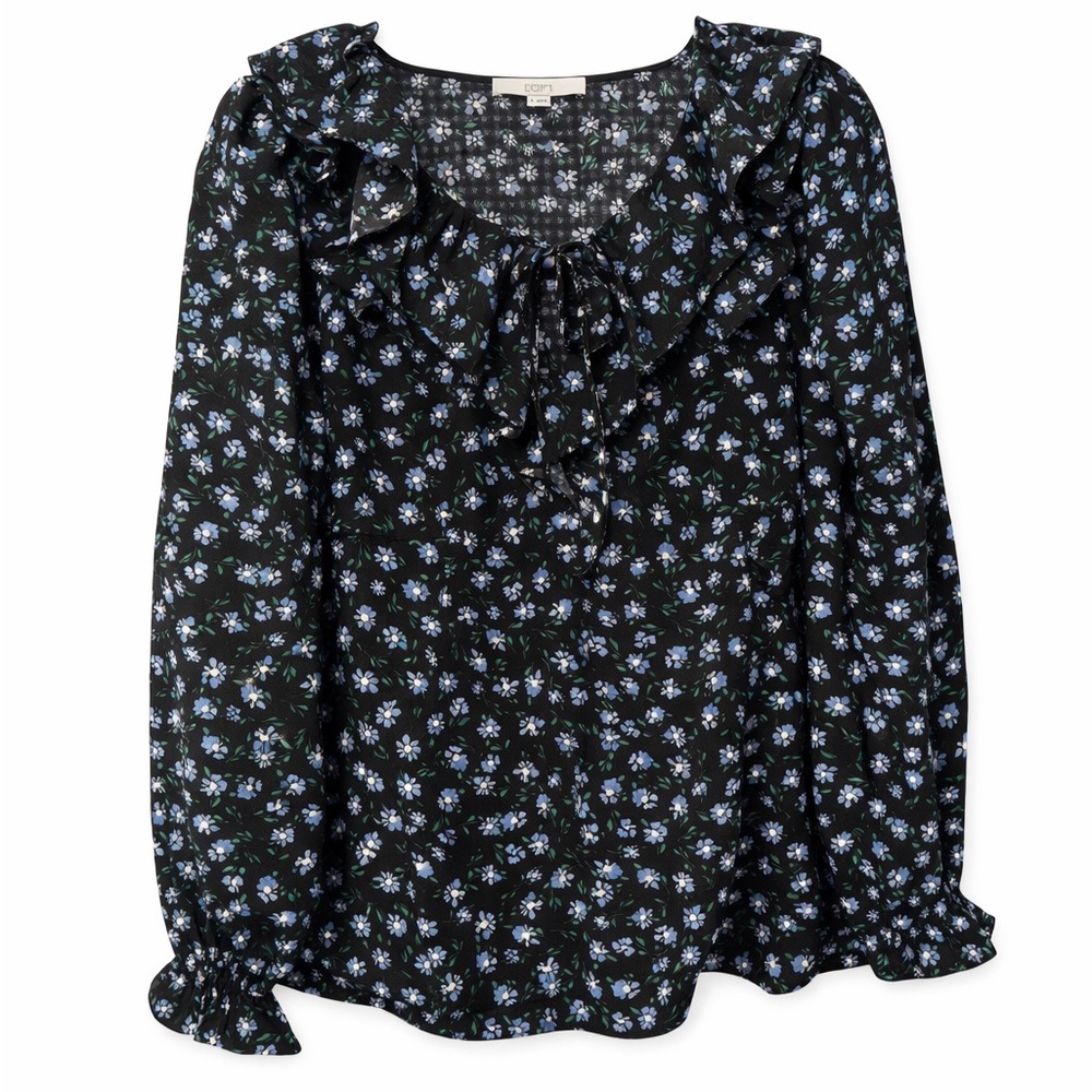Loft Floral Boho Peasant Blouse​​​​